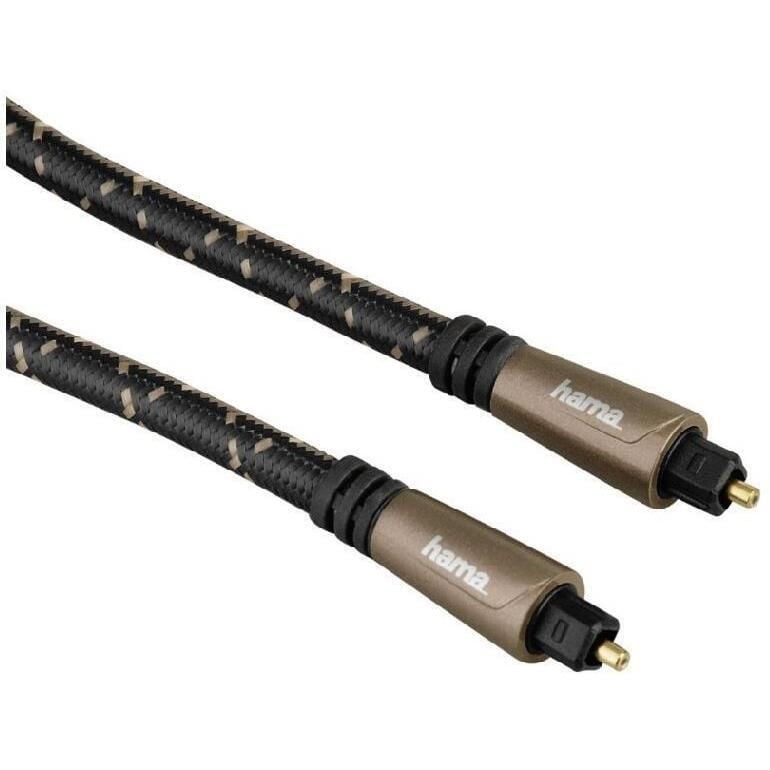 оптический Hama Fibre Optic Connecting Cable ODT-ODT 1.5m ODT (Toslink) (m-m) black