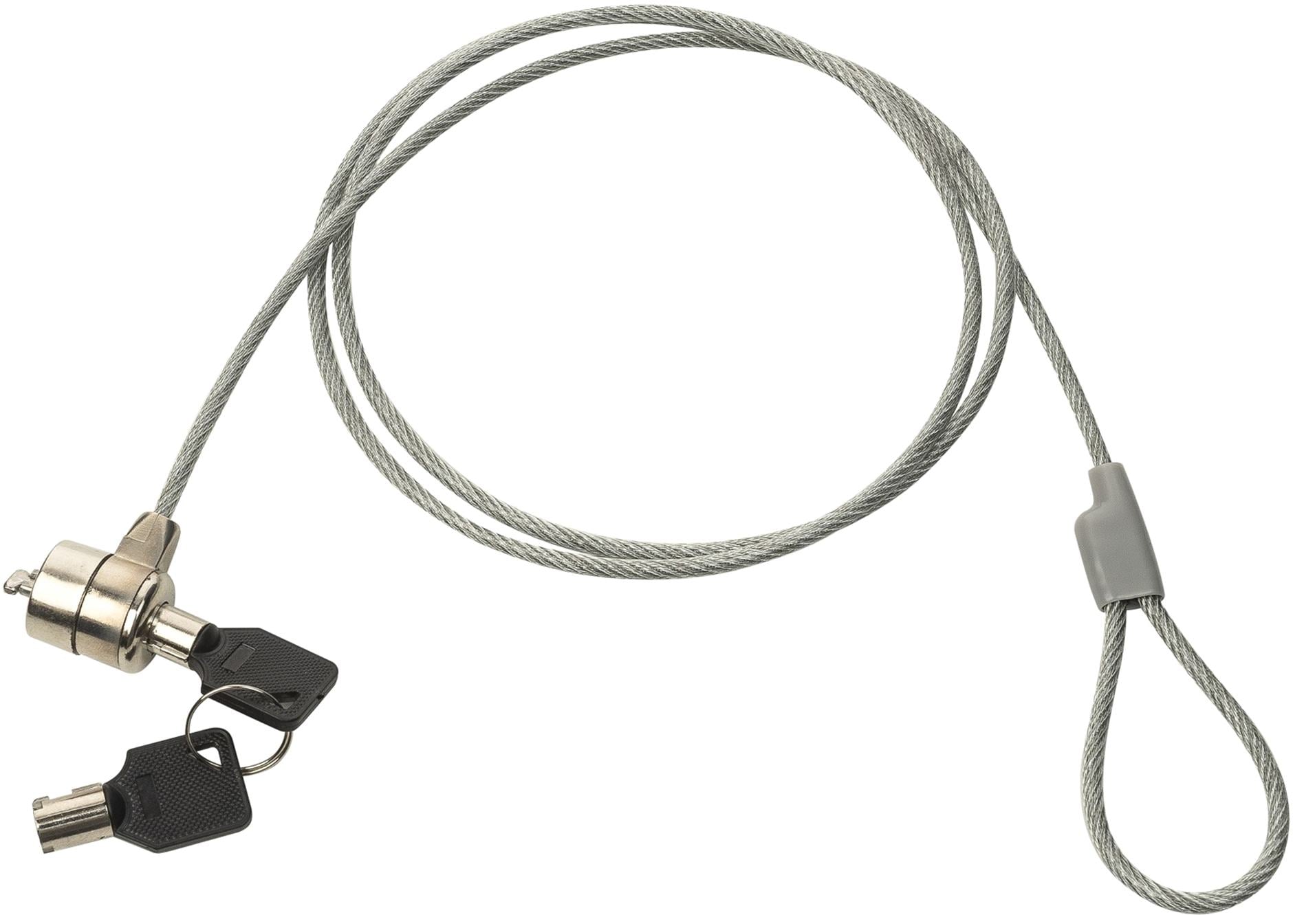 Тросик для ноутбука CBR CL-20_2, Kensington Lock, на ключе., 1.8м