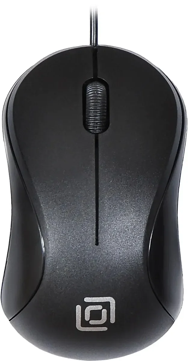 Oklick 115S черный оптическая (1000dpi) USB для ноутбука (2but)