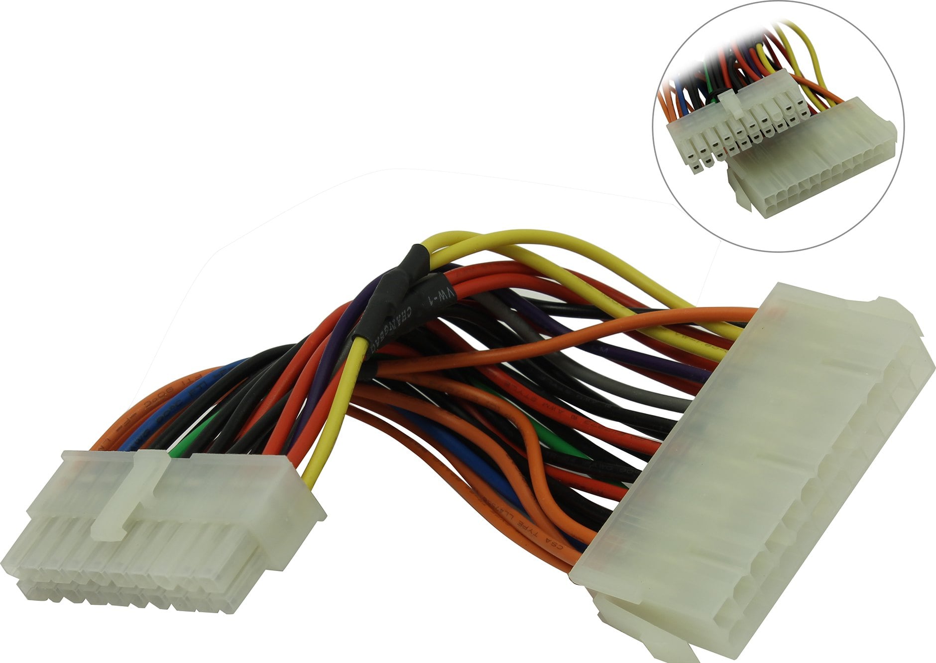 Переходник Akasa AK-CB20-24, ATX 20-pin → 24-pin