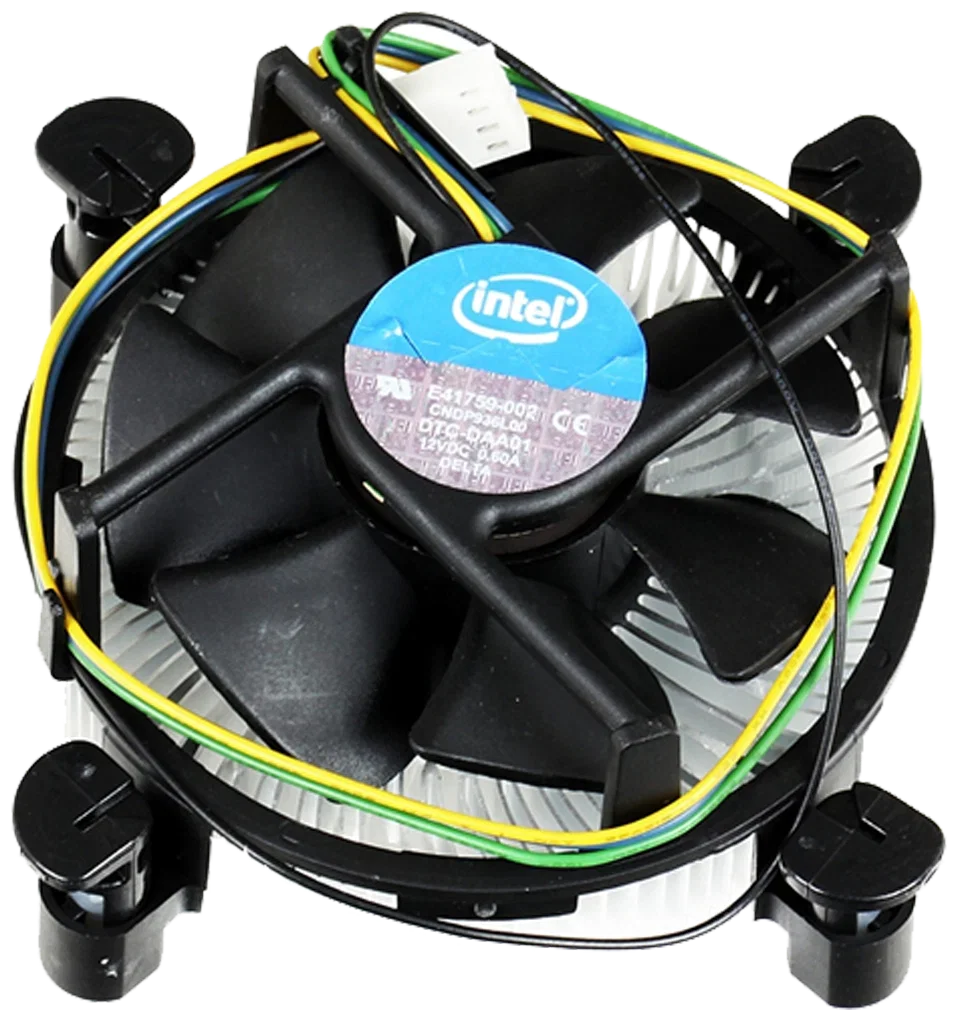 Intel Cooler (4пин, 1150/1155/1156/1200,Al) Low Profile