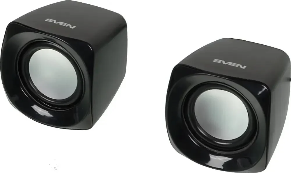 Акустическая система 2.0 SVEN 120 черный (5Вт, питание от USB/от сети) (SV-013493)