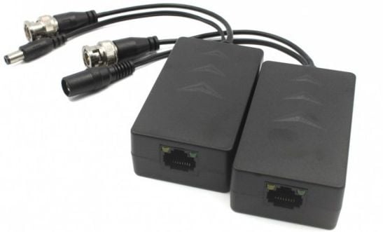 Передатчик/приемник видеосигнала Dahua <DH-PFM802> Passive HDCVI  Balun With Power