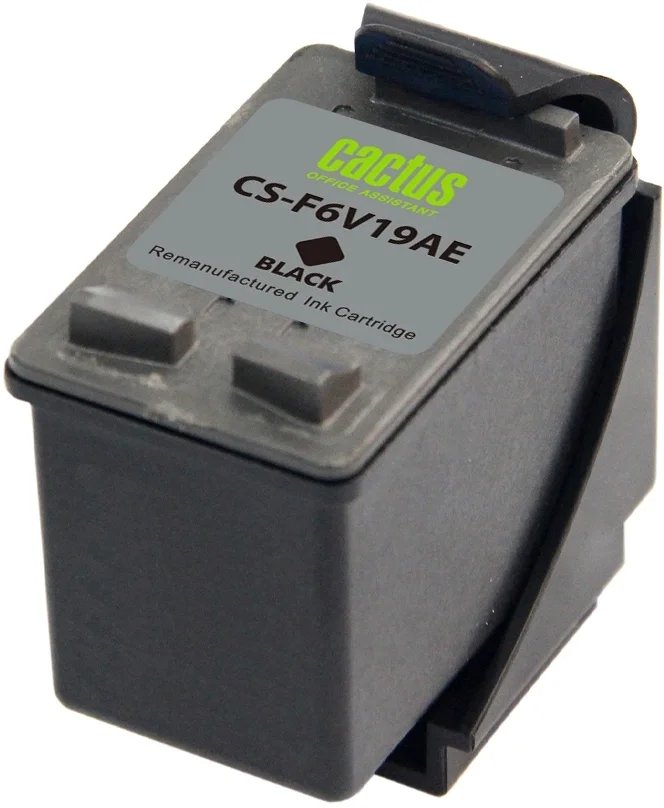 Картридж струйный Cactus CS-F6V19AE 123XL черный (600стр.) (18мл) для HP DeskJet 1110/1111/1112/2130 с чипом