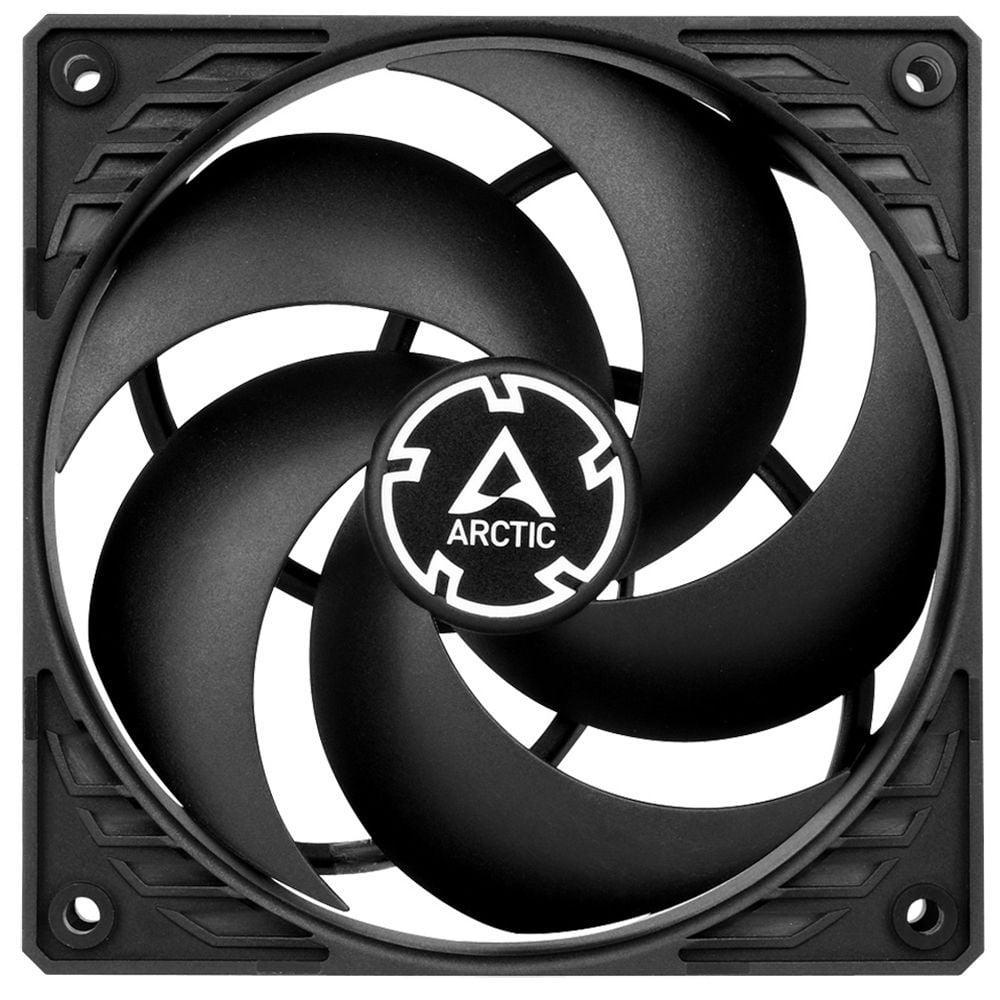 Вентилятор корпусной ARCTIC Cooling P12 PWM (black/black)- retail (ACFAN00119A) RTL {72} (701389)