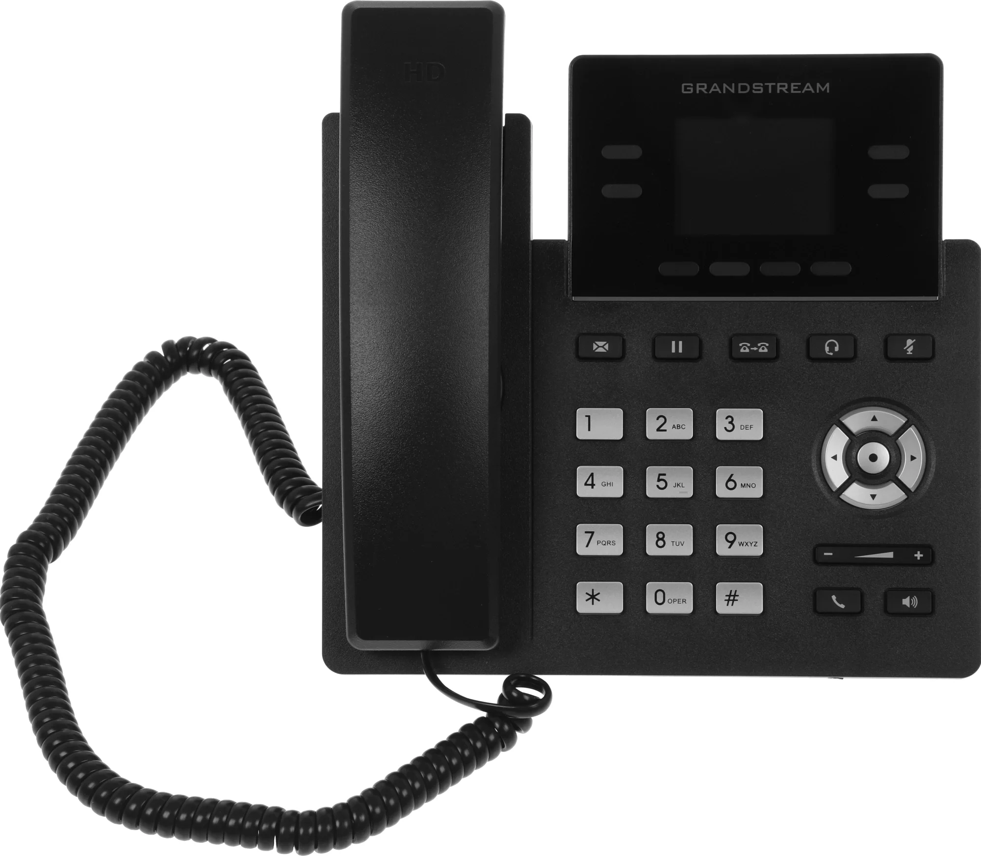Grandstream SIP-телефон Grandstream GRP2612W, 2 SIP линии, цветной LCD, PoE, Wi-Fi