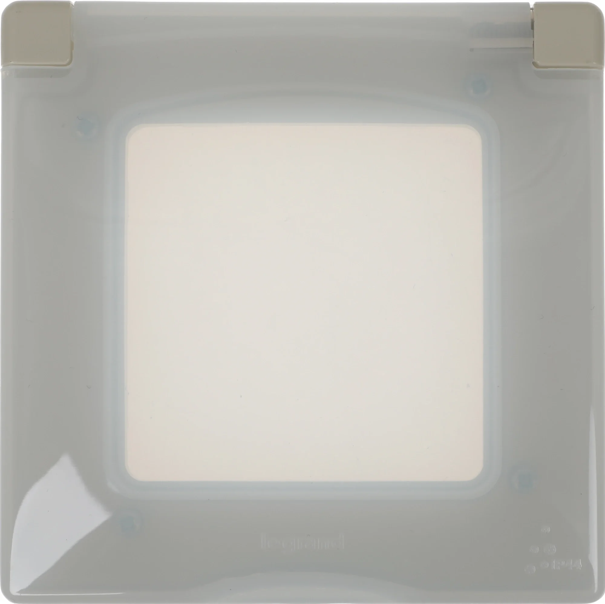 Рамка Legrand 672560, 1-пост, вертикальный, ABS, слоновая кость