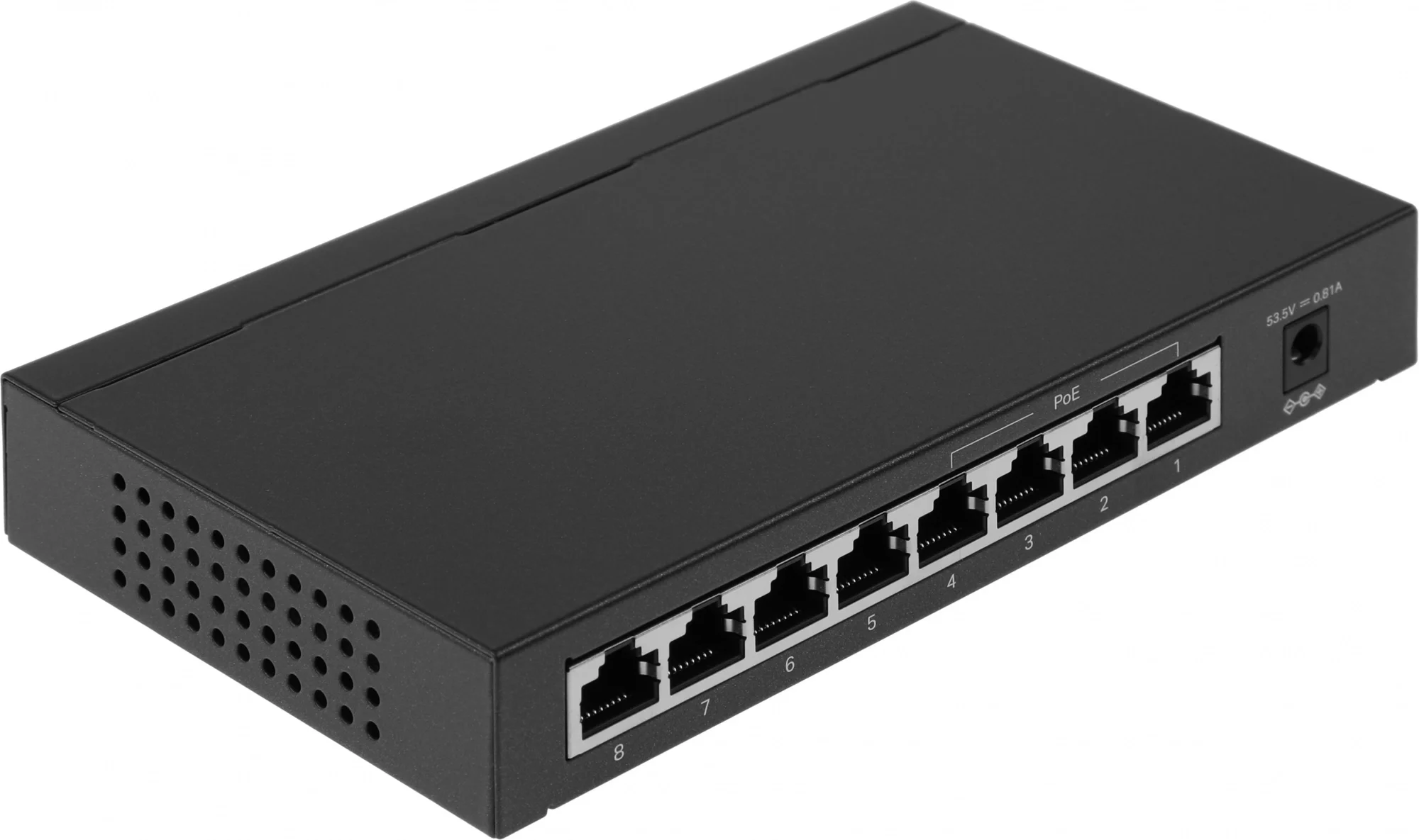 Коммутатор TP-Link TL-SF1008LP, 4×PoE, 41W PoE
