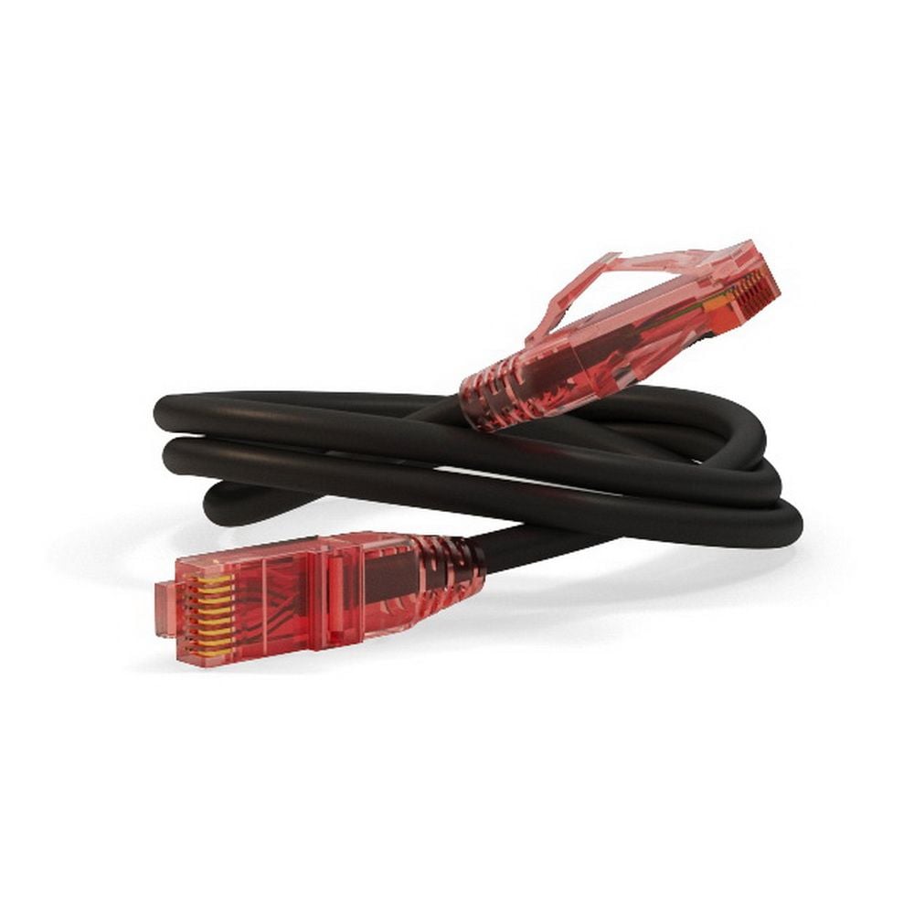 Кабельная сборка Hyperline PC-LPM-UTP-RJ45-RJ45-C5e-0.15M-LSZH-BK Патч-корд U/UTP, Cat.5е (100% Fluke Component Tested), LSZH, 0.15м, черный