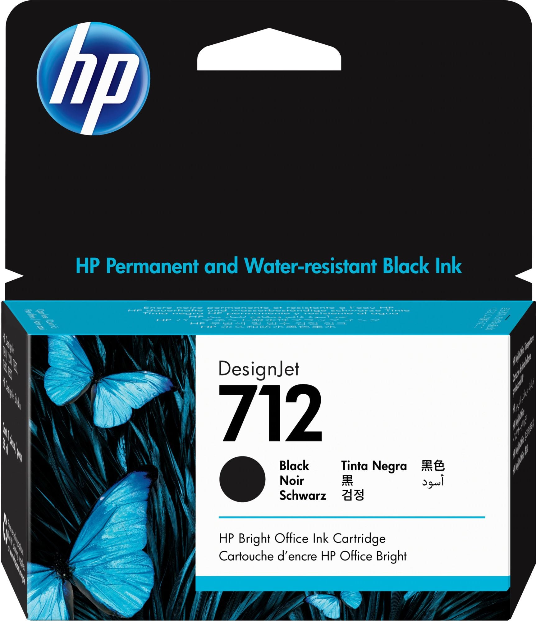 <097800> Картридж струйный HP 712 (3ED70A) для HP DesignJet T230/T630, черный [3ED70A]