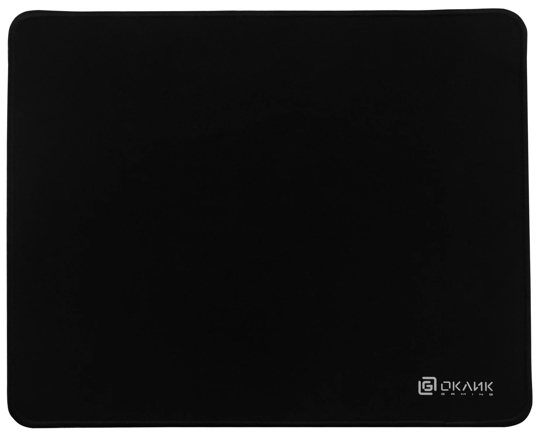 Коврик Oklick OK-F0351, 350x280x3 мм, черный