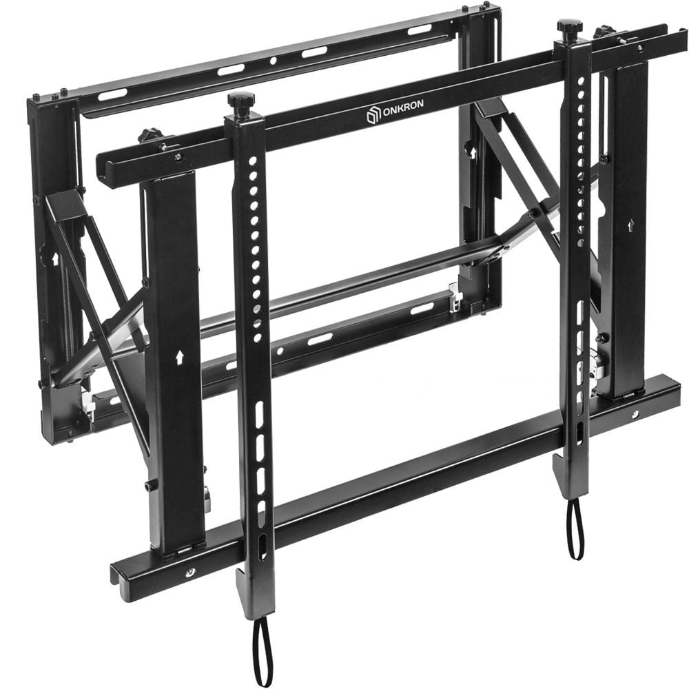 Кронштейн ONKRON/ 40-75" макс 400*600 наклон -5°/+8°, поворот ±140° Макс нагрузка 45,5кг, от стены 54-500мм, белый