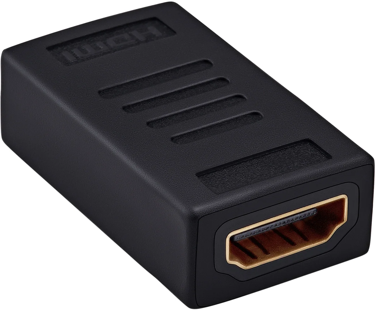 Переходник BURO - BHP-ADP-HDMI, HDMI (F) -> HDMI (F), HDMI 2.0, цвет чёрный, BHP-ADP-HDMI-2.0
