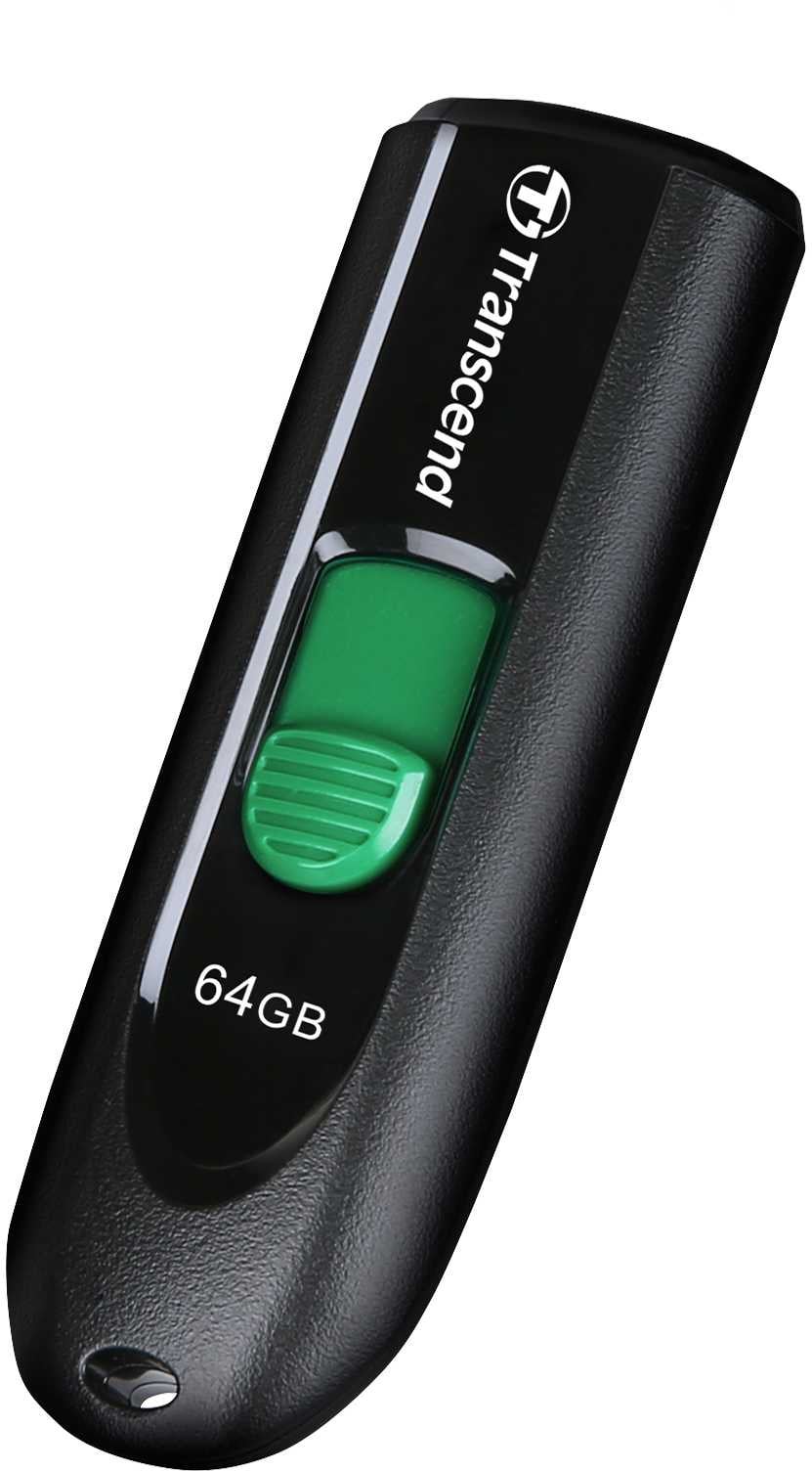 USB накопитель Transcend - Jetflash 790С, USB Type C (USB 3.2 Gen 1), 64 ГБ, цвет чёрный, TS64GJF790C
