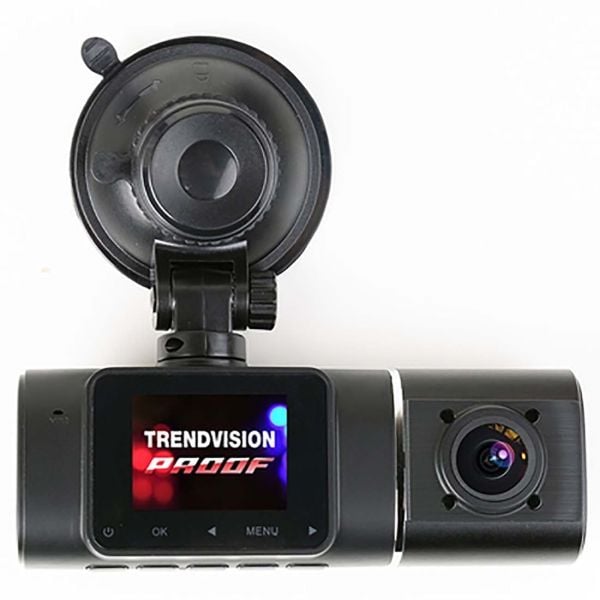 Видеорегистратор TrendVision Proof PRO GPS, 1920x1080, 1.5", с камерой заднего вида, GPS/ГЛОНАСС, G-сенсор, датчик движения
