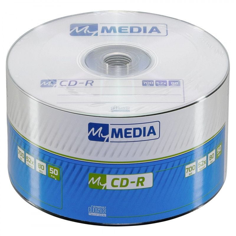 <110025> Диск CD-R 700 Mb MyMedia 52x Pack wrap (50шт.) [69201]