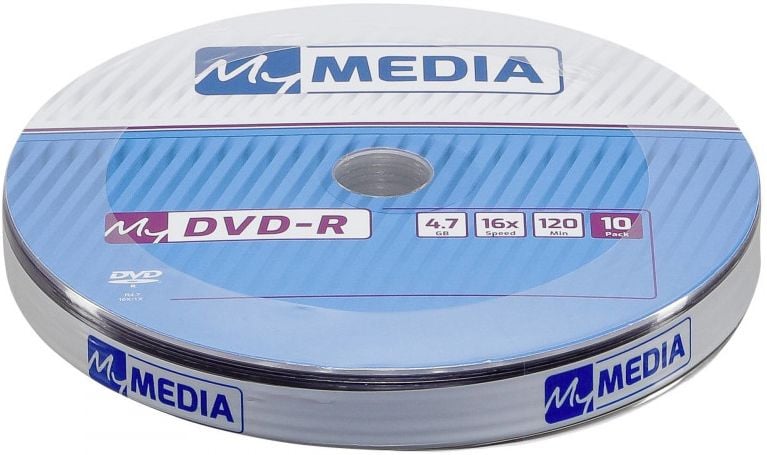 <098812> Диск DVD-R 4,7Gb MyMedia 4.7Gb 16x Pack wrap (10шт) [69205]