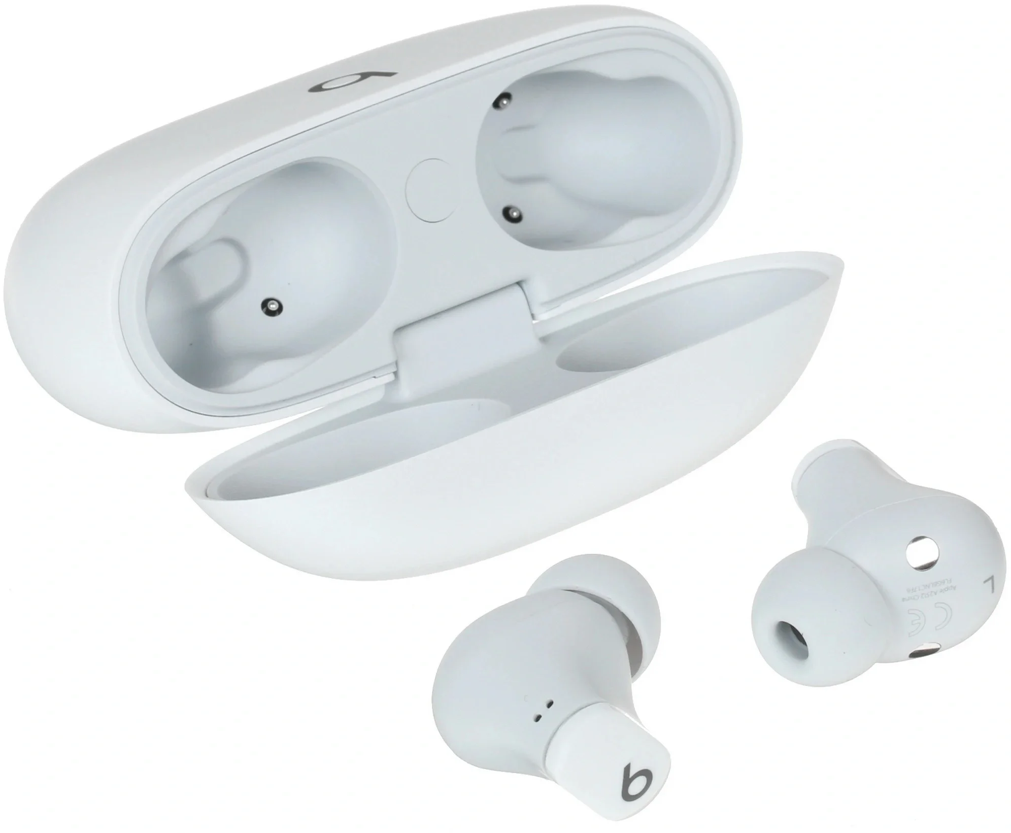 Гарнитура внутриканальные Beats Studio Buds True Wireless Noise Cancelling белый беспроводные bluetooth в ушной раковине (MJ4Y3EE/A)