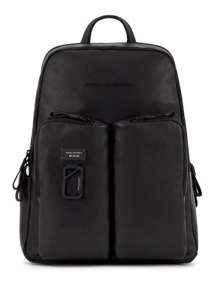 Рюкзак унисекс Piquadro Harper CA3869AP/N черный натур.кожа