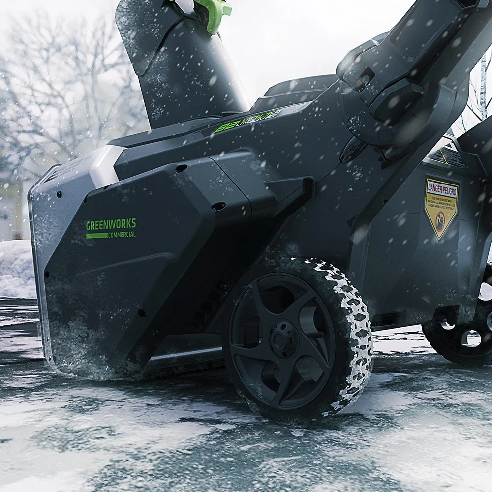 Снегоуборщик электр. Greenworks GD82ST