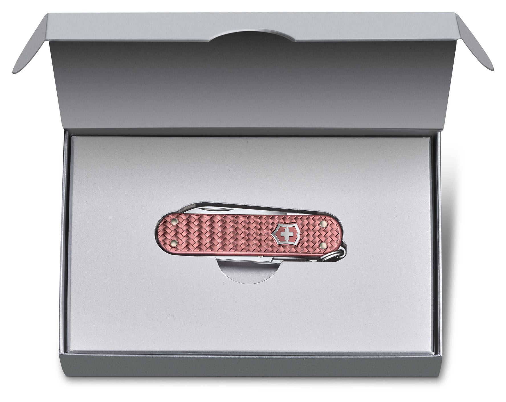 Нож перочинный Victorinox Classic Precious Alox (0.6221.405G) 58мм 5функц.  розовый  подар.коробка