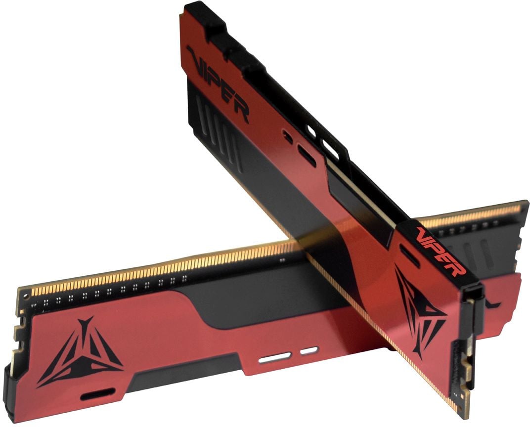 Оперативная память для компьютера 16Gb (2x8Gb) PC4-21300 2666MHz DDR4 DIMM Unbuffered CL16 Patriot Viper Elite II PVE2416G266C6K