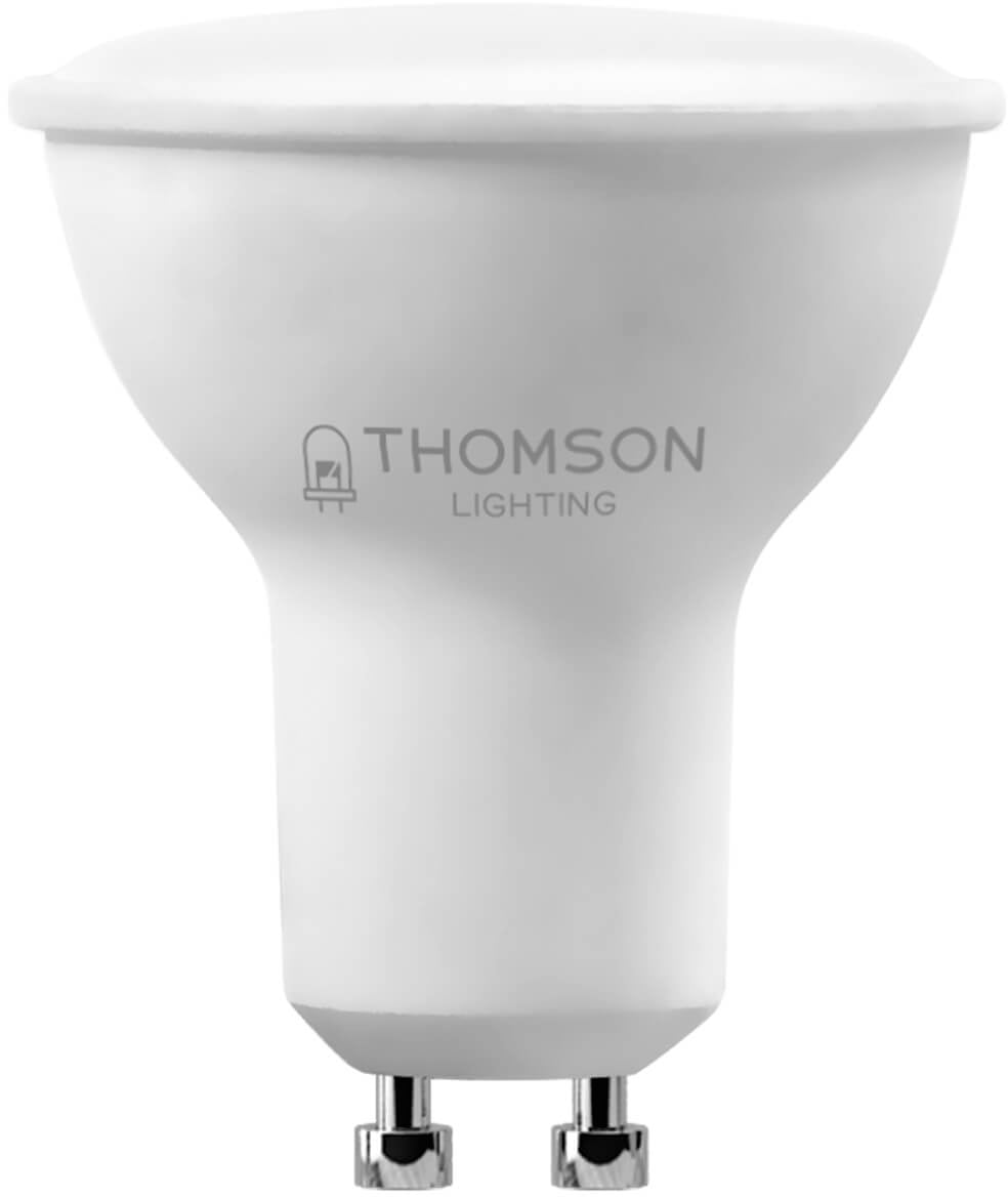 Лампа светодиодная Thomson TH-B2053, 8Вт, GU10, 3000K, MR16