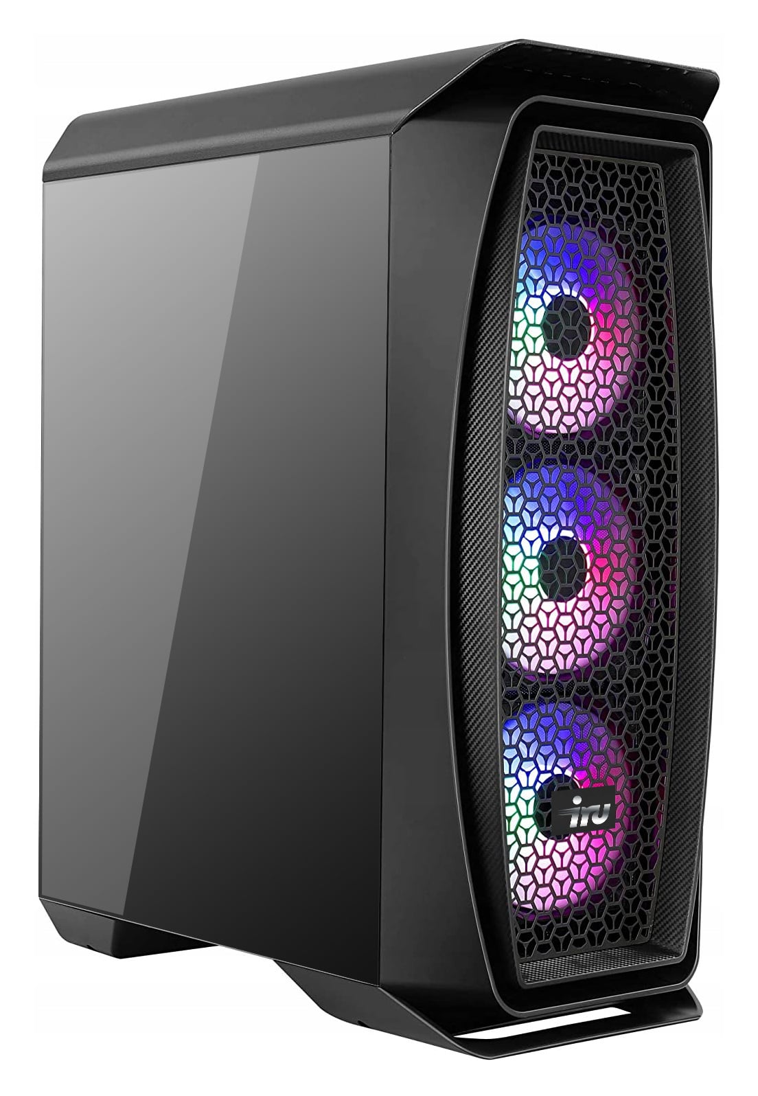 Системный блок iRU Game 520B5 MT, AMD Ryzen 5 5600X/16 ГБ DDR4/1024 ГБ SSD/NVIDIA GeForce RTX 3060 Ti (8 Гб)/Windows 10 Home, черный (1639151)