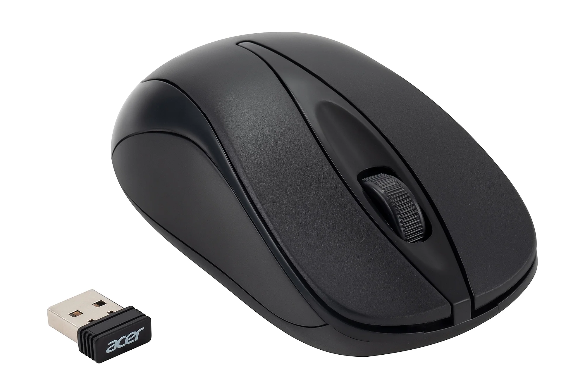 Мышь Acer - OMR131, Беспроводная, 10 метров, Optical, 1000 dpi, 2 btns, цвет чёрный, ZL.MCEEE.01E