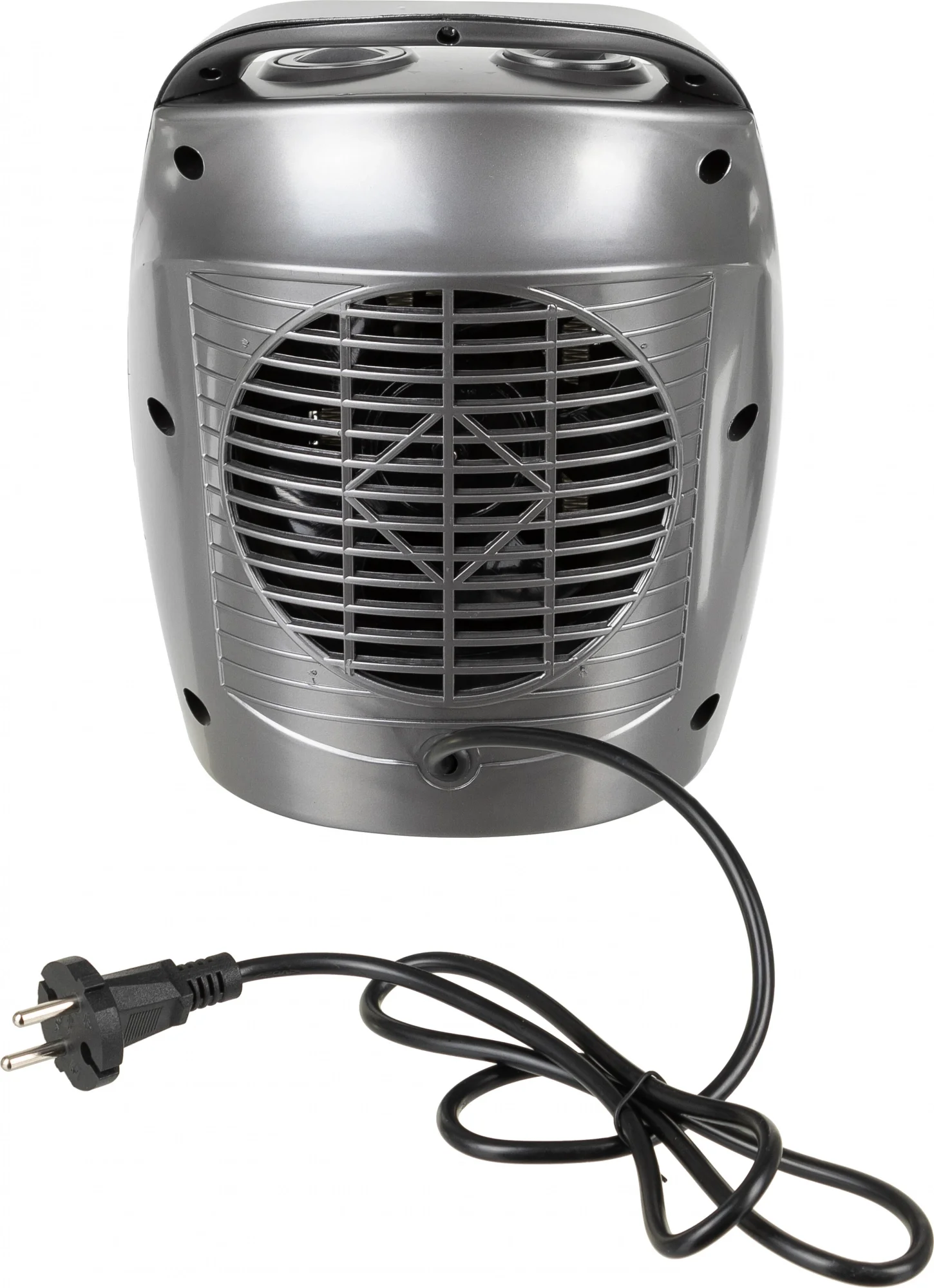 Тепловентилятор CENTEK CT-6020, 1.5кВт до 15м², 220В, напольный, серебристый/чёрный (CT-6020)