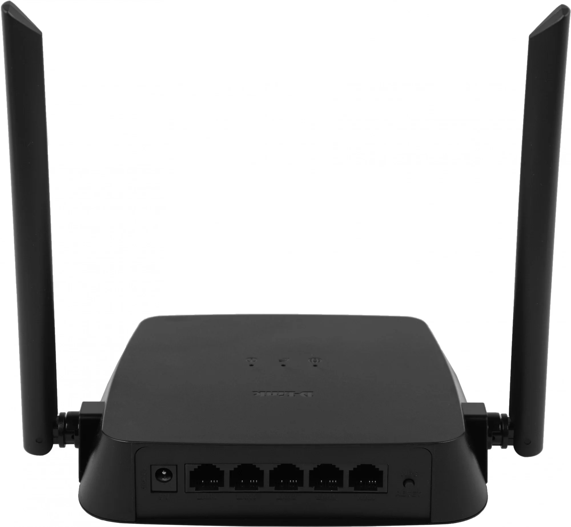 Беспроводной маршрутизатор D-Link - DIR-615, 2.4 ГГц, 300Мб/с, IEEE 802.11 b/g/n, 4x RJ-45, 10/100 Мб/с, mac address filtering, 2 antennas, Чёрный, DIR-615/Z1A