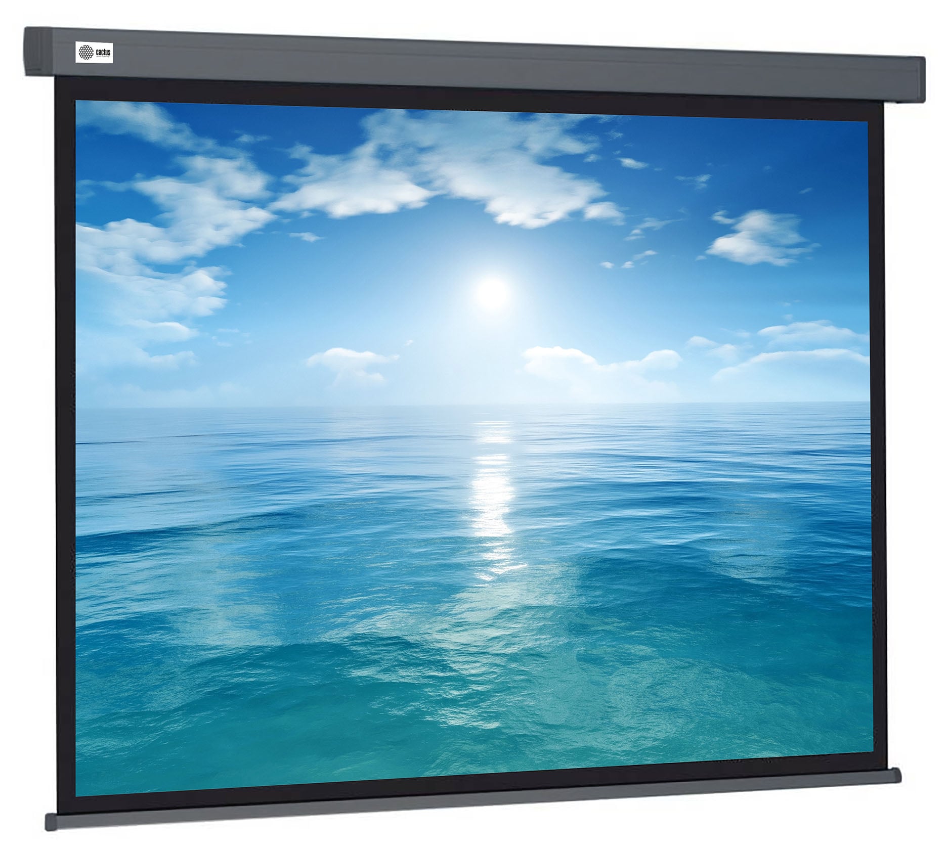 Экран Cactus CS-PSW-104X186-SG, 84", 16:9, рулонный серый
