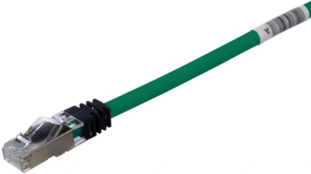 Патч-корд Panduit STP6X6MGR, S/FTP, кат.6A, 6 м, зеленый