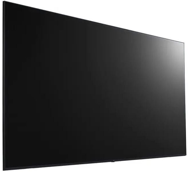 ЖК-дисплей LG 86UL3J-B, 86", LED, 3840x2160 (UHD), Wi-Fi, webOS 6.0, со встроенными колонками, режим работы 16/7, черный