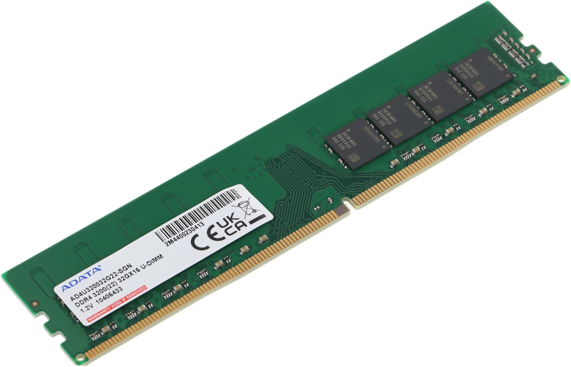 Оперативная память DDR4 32Gb 3200MHz A-Data AD4U320032G22-SGN Premier RTL PC4-25600 CL22 DIMM 288-pin 1.2В single rank Ret [AD4U320032G22-SGN]