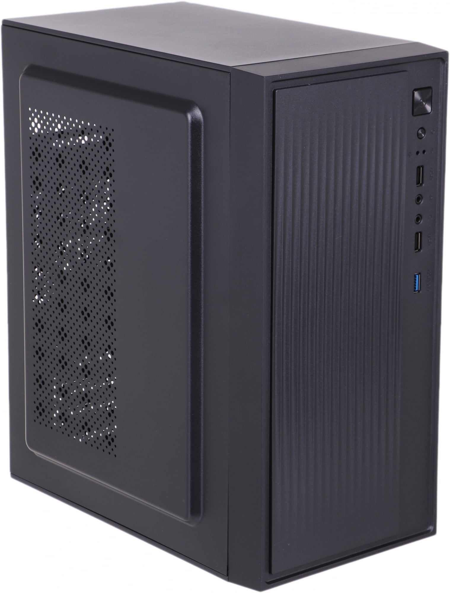 Корпус ПК accord ACC-261B, Mini Tower, без БП, черный