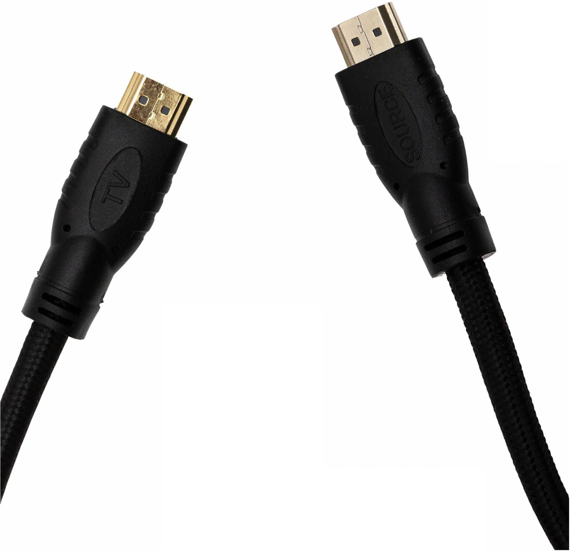 Видео кабель CACTUS - CS-HDMI.2, HDMI (M) -> HDMI (M), HDMI 2.0, 4K@120Hz, 18 Гб/с, 10 м, цвет чёрный, CS-HDMI.2-10