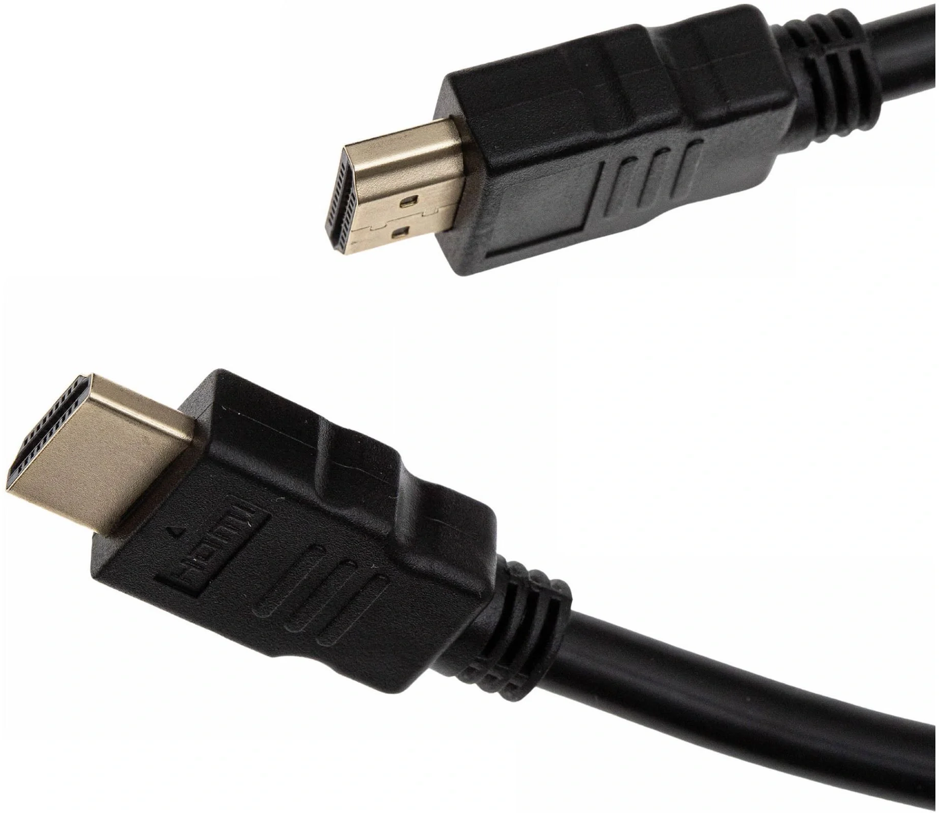 Кабель аудио-видео Cactus CS-HDMI.1.4-2 HDMI (m)/HDMI (m) 2м.  Позолоченные контакты черный