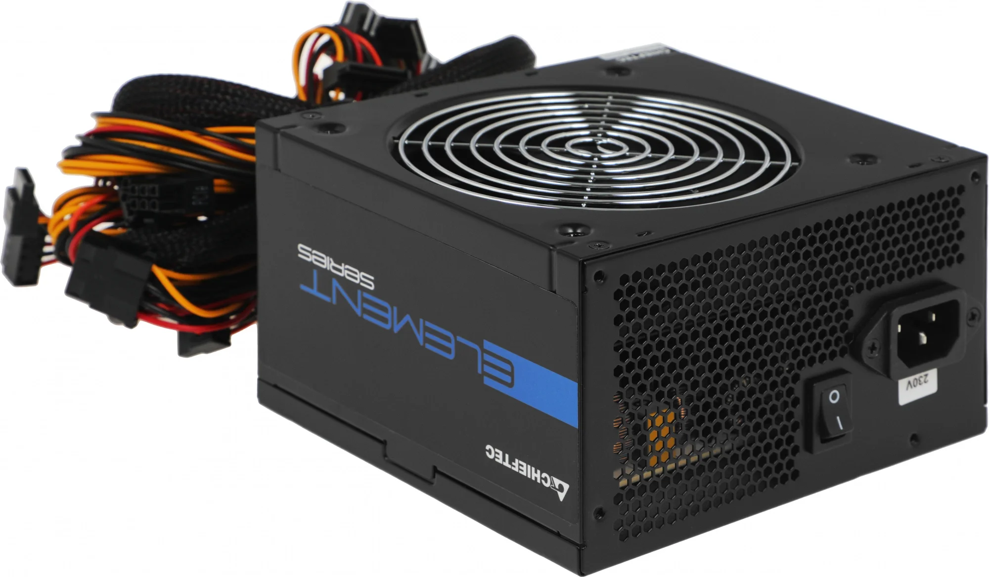 Блок питания Chieftec ATX 700W Element ELP-700S-Bulk 80+ bronze 24pin APFC 120mm fan 6xSATA [ELP-700S-BULK]