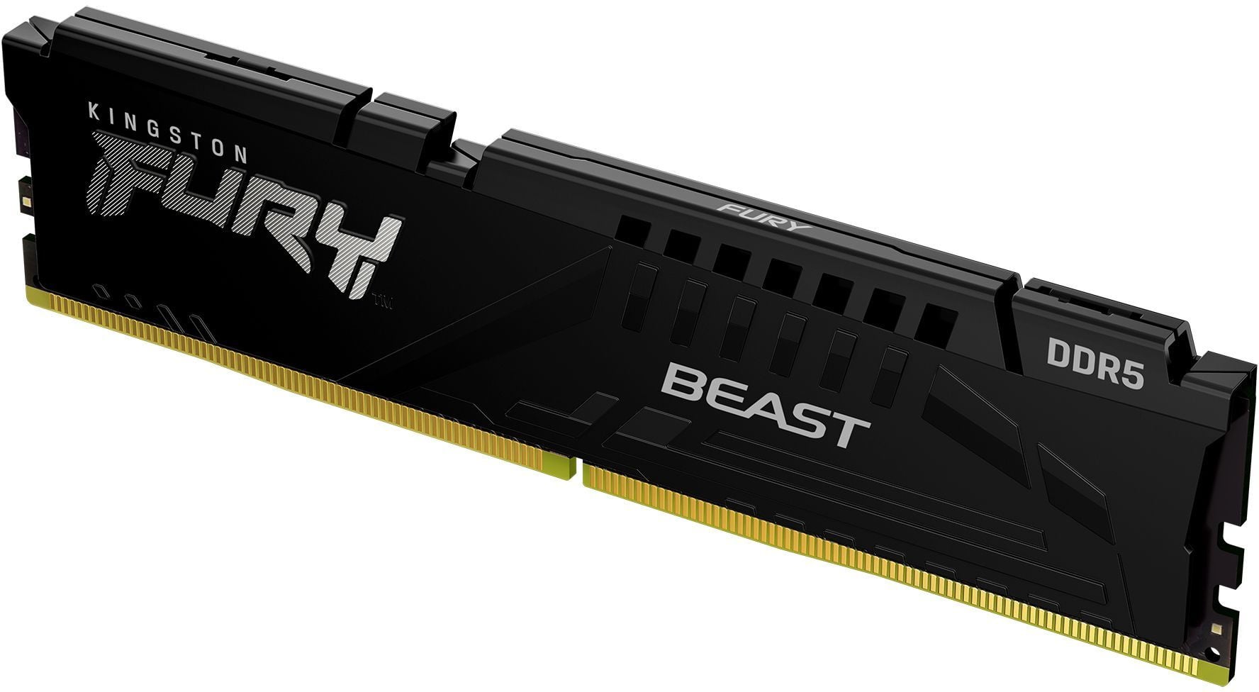Модуль памяти Kingston 32GB DDR5 5200 DIMM FURY Beast Black XMP Gaming Memory KF552C40BB-32 Non-ECC, CL40, 1.25V, KF552C40BB-32 1RX8 288-pin 16Gbit, RTL (326543)