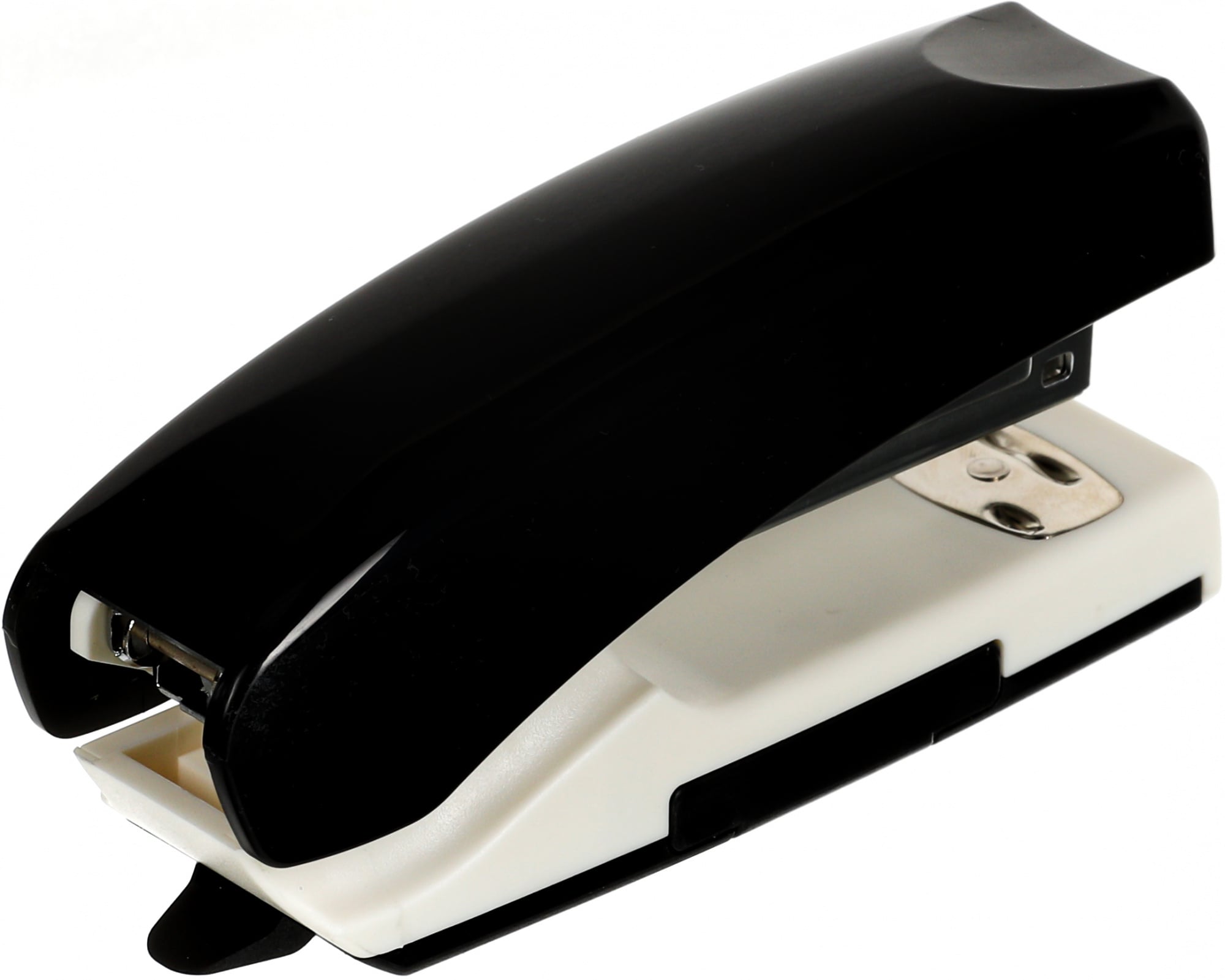 Степлер ручной Kw-Trio 055G9BLACK 24/6 26/6 (20 листов) снижение усилия, черный/белый, 100 скоб, металл, коробка