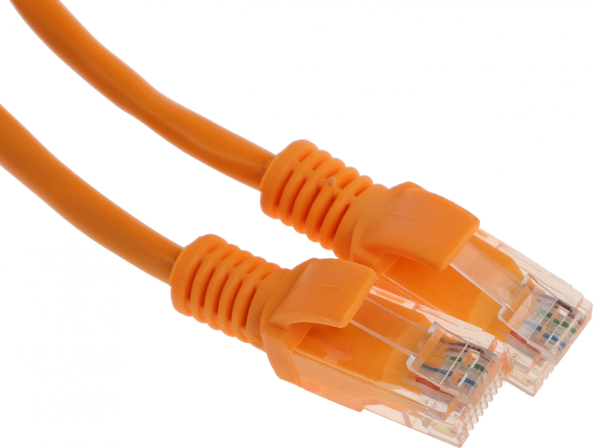 Патч-корд PREMIER PP12-1.5M/O литой (molded), UTP, кат.5E, 1.5м, 4 пары, 26AWG, алюминий омедненный, многожильный, оранжевый
