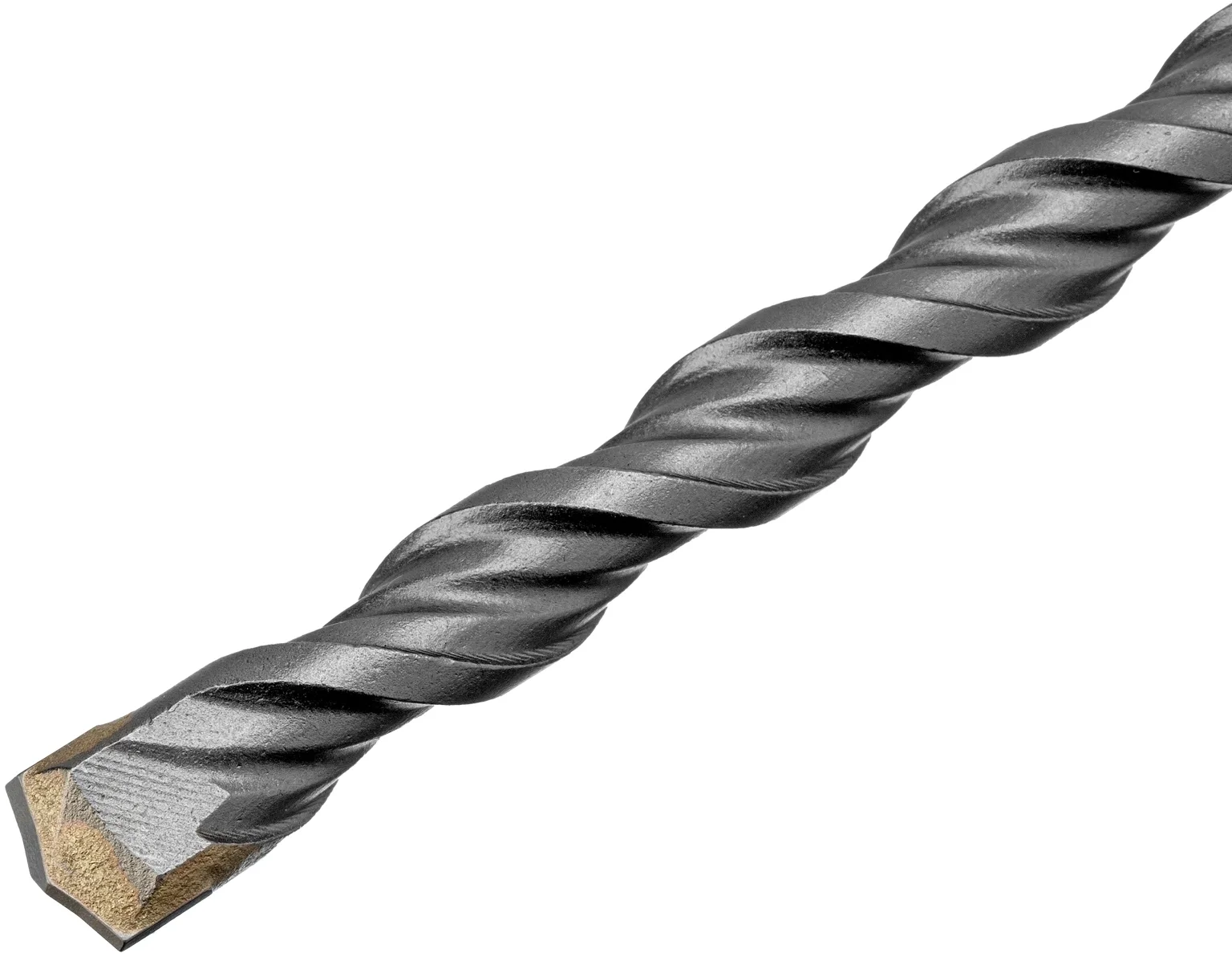 Бур по бетону Denzel двойная спираль, Cobalt W-tip, 8x160 мм, SDS PLUS