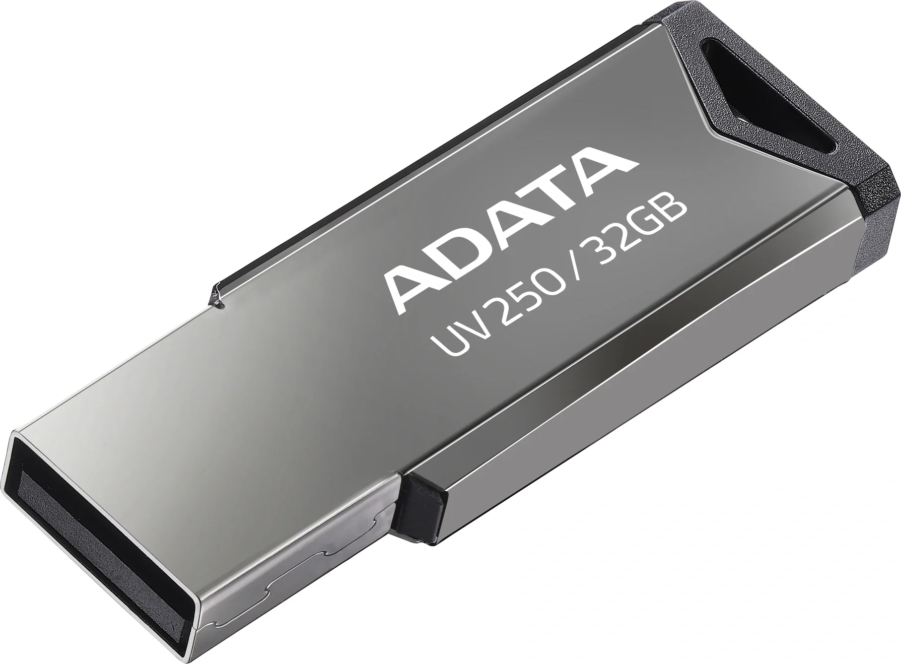 USB накопитель ADATA - UV250, USB Type A (USB 2.0), 32 ГБ, цвет серебристый, AUV250-32G-RBK