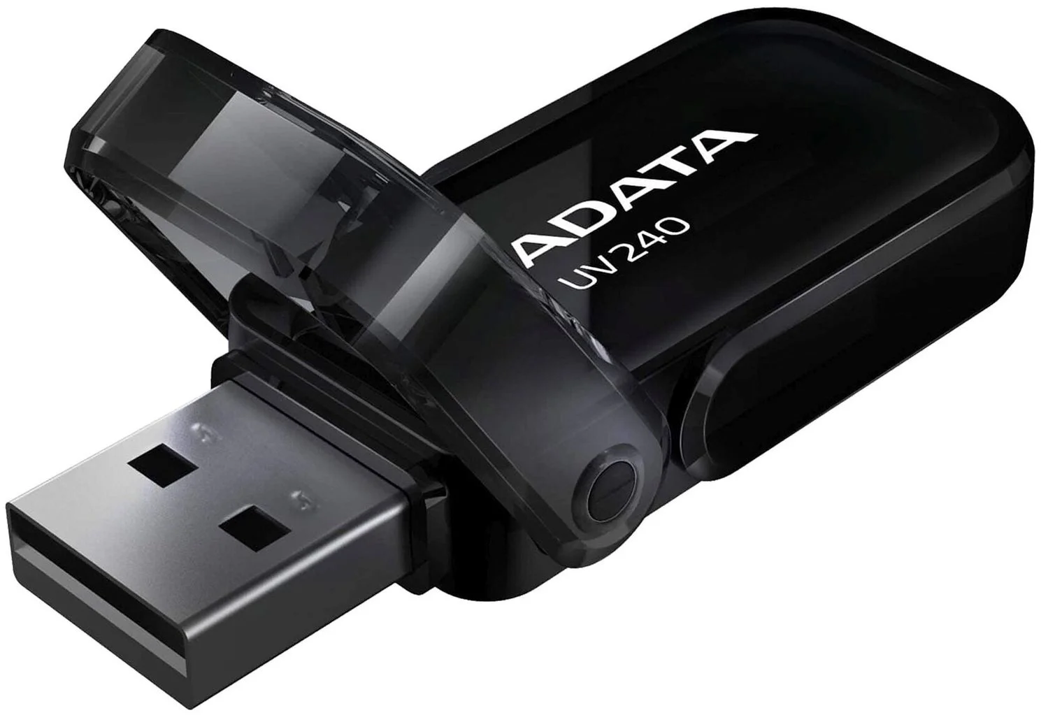 USB накопитель ADATA - UV240, USB Type A (USB 2.0), 32 ГБ, цвет чёрный, AUV240-32G-RBK