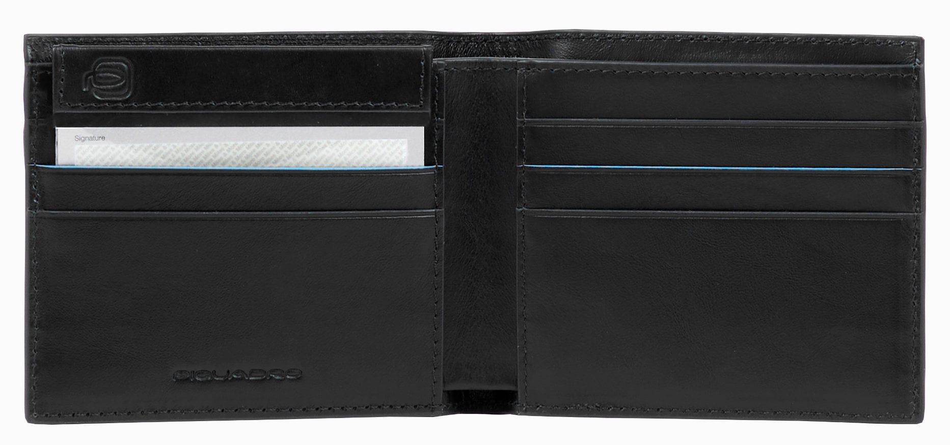 Кошелек мужской Piquadro Blue Square Revamp PU3891B2VR/N, натур.кожа, черный