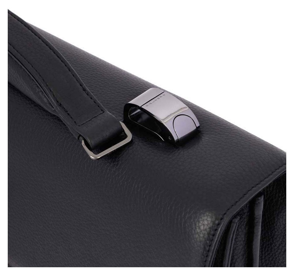 Портфель Piquadro Modus Special CA1152MOS/N, черный, натур.кожа