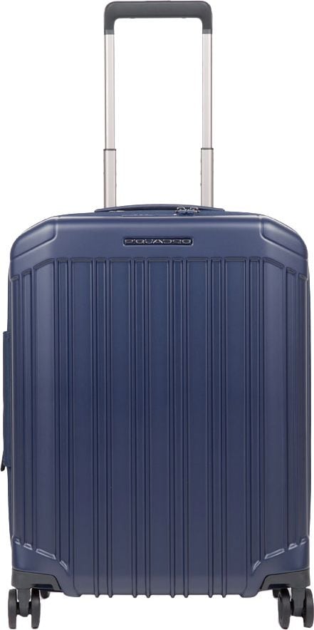 BV5398PQL/BLUO Чемодан Piquadro PQ LIGHT () 40x55x23см 42л. 2.01кг.  поликарбонат синий матов.