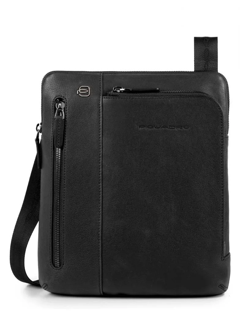 Сумка мужская Piquadro Black Square CA1816B3/N  черный  натур.кожа