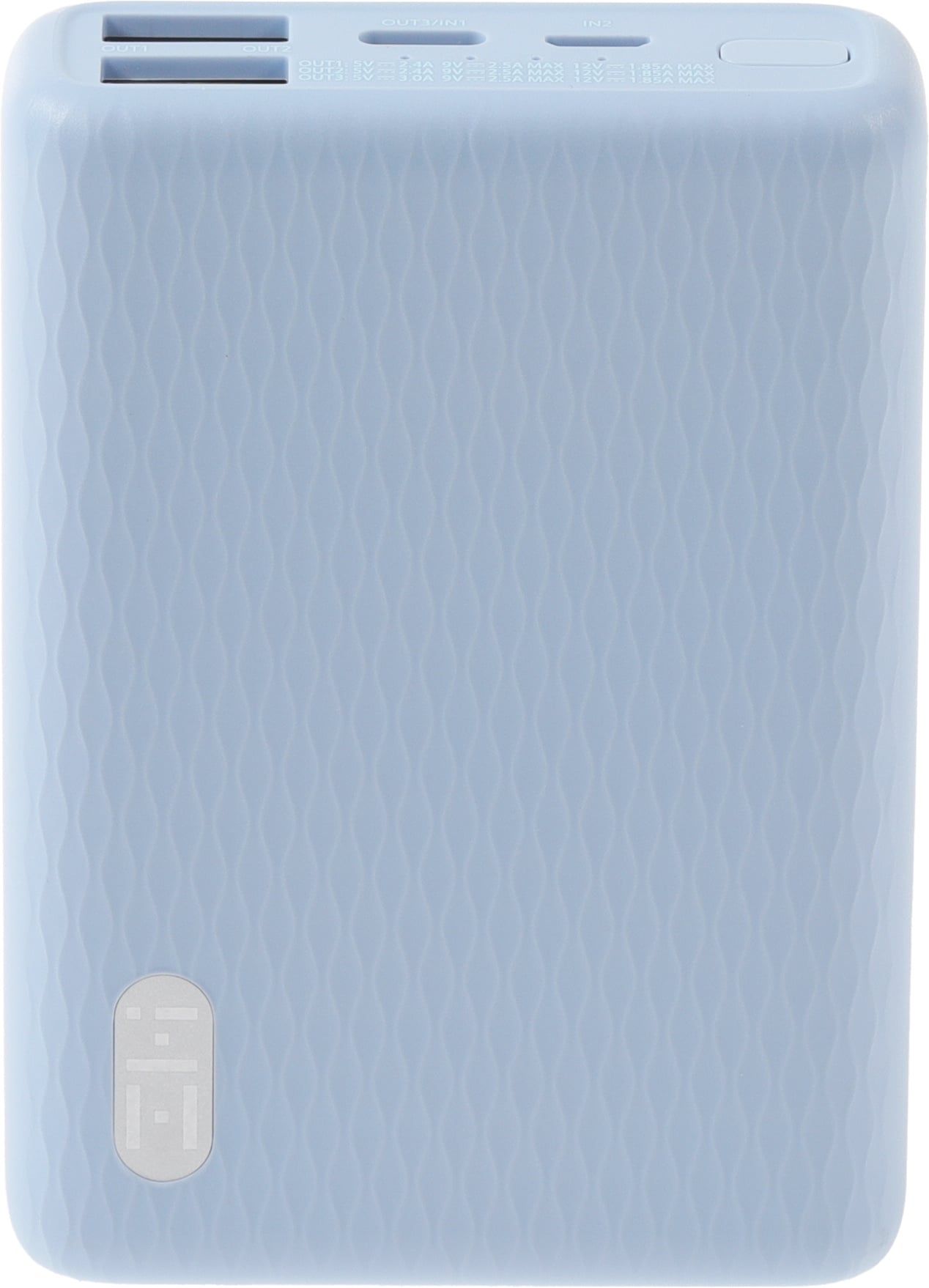 Портативный аккумулятор Power Bank ZMI QB817, 2xUSB Type A, 1xUSB Type C, Power Delivery 3.0/Quick Charge 3.0, 10 000mAh, Li-Pol, голубой, QB817 BLUE